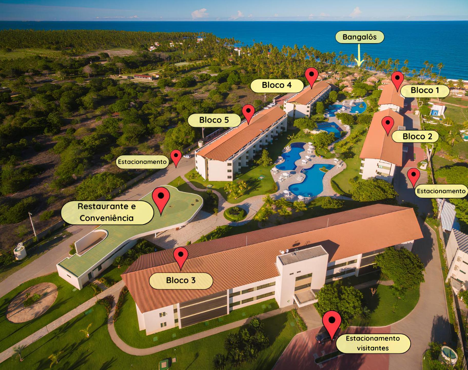 Carneiros Beach Resort Прая-дос-Карнейрос Экстерьер фото